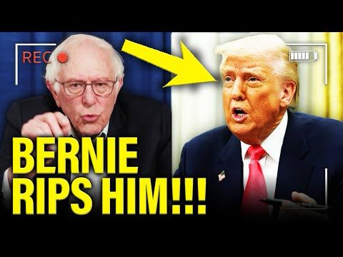 Bernie DROPS THE HAMMER on Trump in POWERFUL INTERVIEW