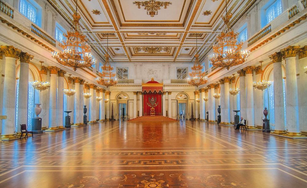 Winter Palace St Petersburg Russia 