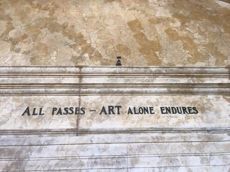 Chicago Arts building… formerly the Artists Theatre. Taken with TR.