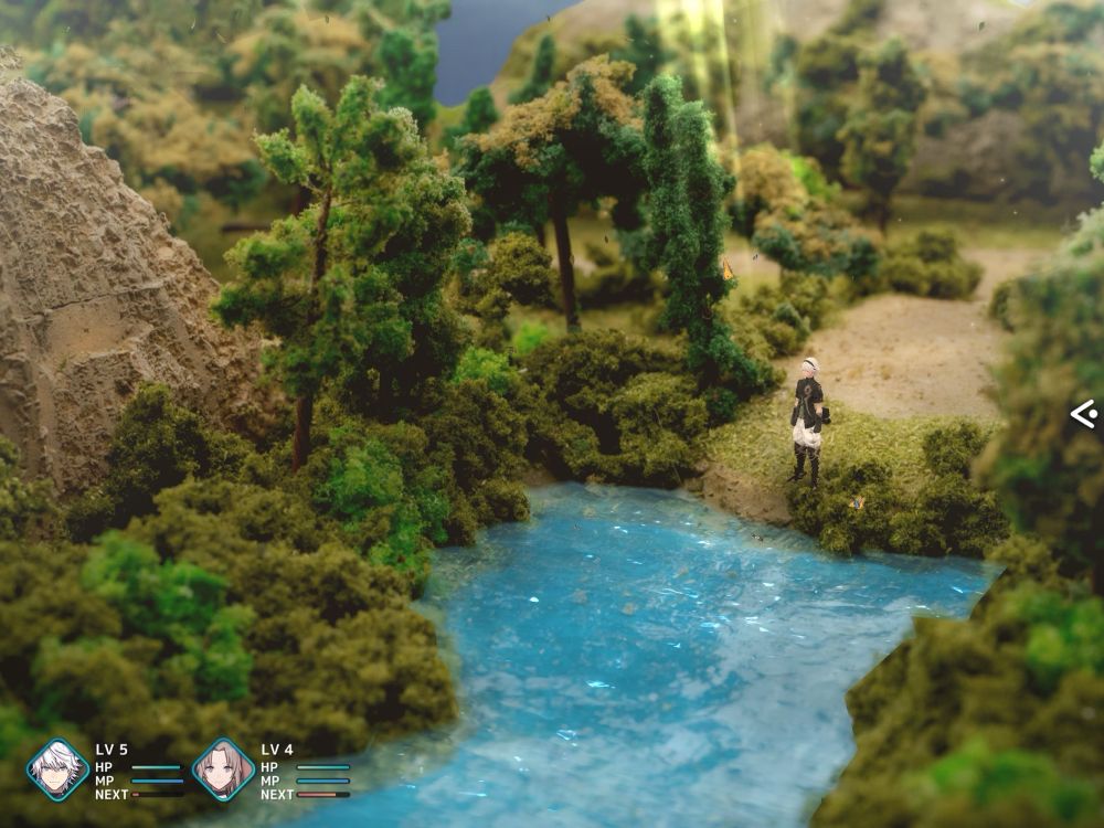 Fantasian forest scene (iPad)