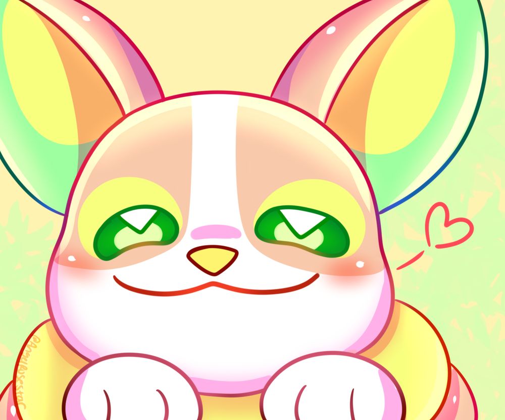 yamper close up smiling! 
