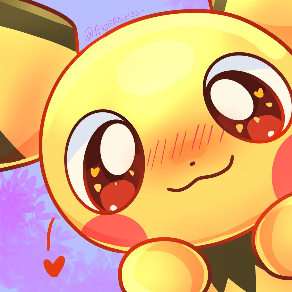 Close up Pichu looking at you!