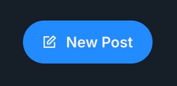 Screenshot of the 'New Post' button used to create new posts on Bluesky.