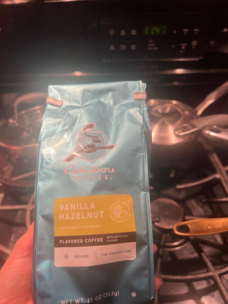 caribou coffee vanilla hazelnut flavour