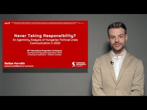 Never Taking Responsibility? (IPrA 19th International Pragmatics Conference)