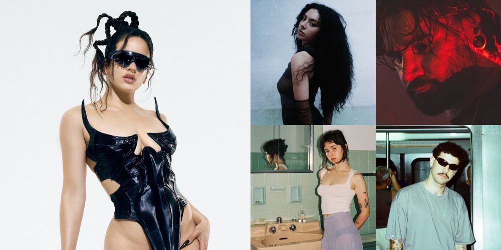 ROSALÍA Charli xcx Clairo Skrillex MURICA