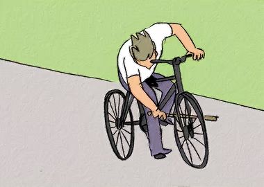 typ wo sich selbst ein stöckchen in die speichen schiebt ohne not 