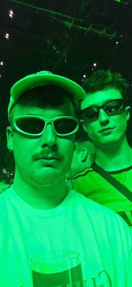 Me and Chris at brat tour