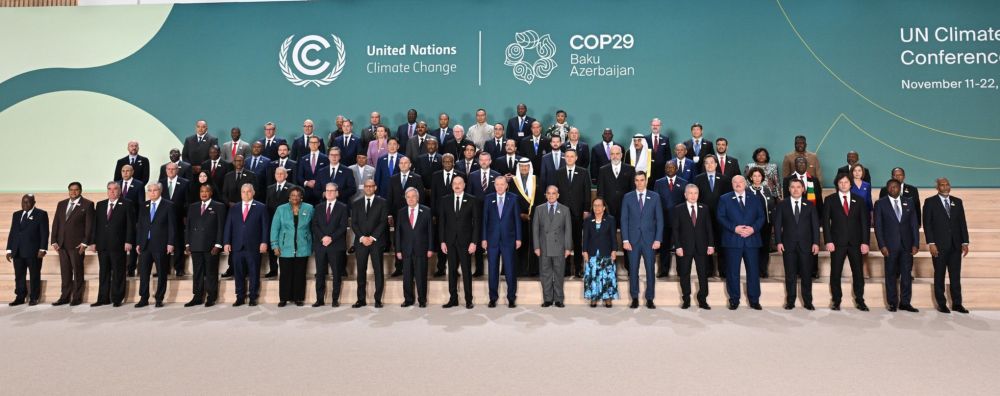 Heads of delegation at UNFCCC COP29