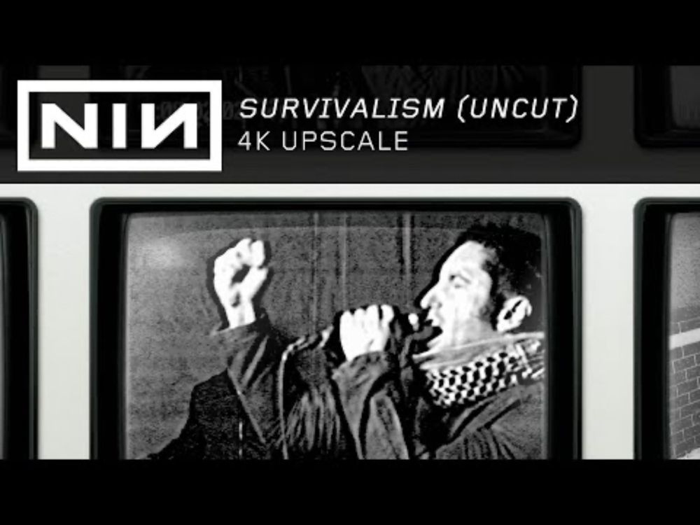 Nine Inch Nails: "Survivalism" Official Music Video (Uncut) [4K Upscale] - Year Zero, 2007