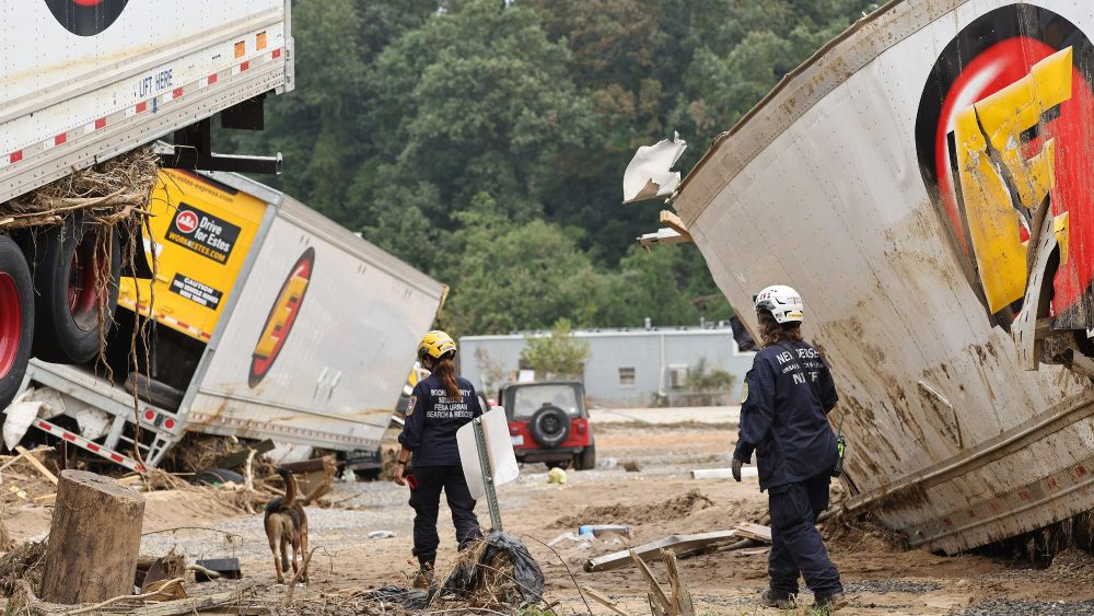 Threats against FEMA workers hamper some hurricane aid operations in North Carolina