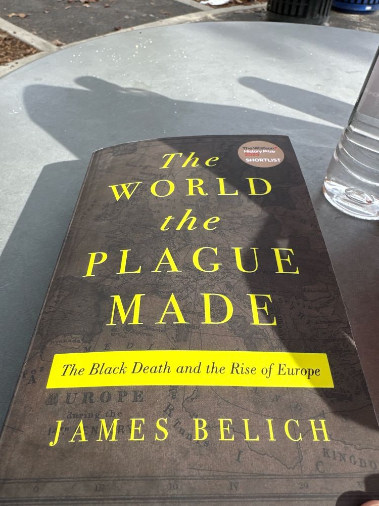 A picture of the book The World the Plague Made: The Black Death and the Rise of Europe by James Belich