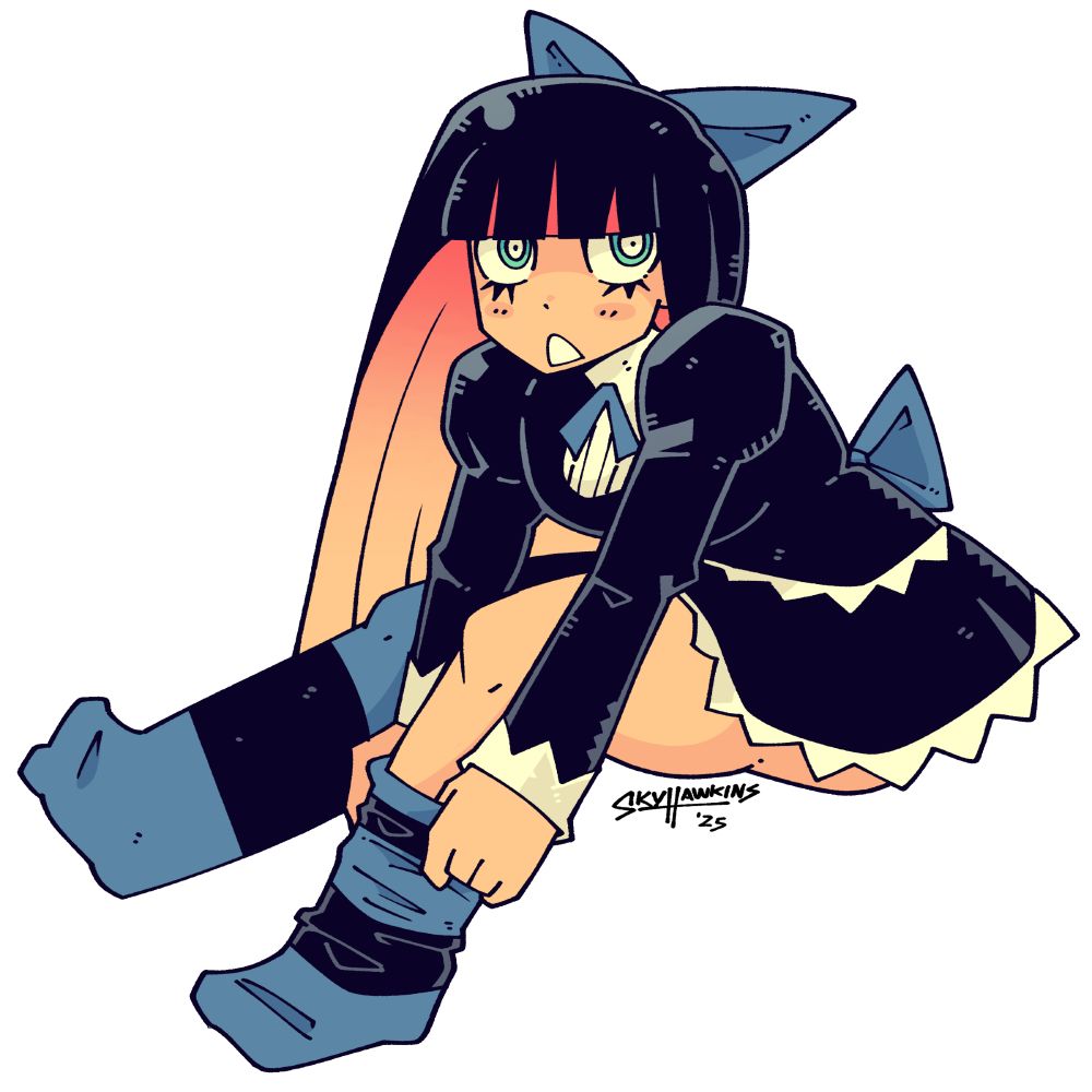 stocking panty and stocking with garterbelt
