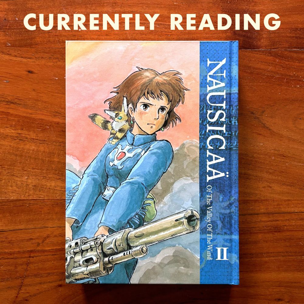 Cover of “Nausicaä Of The Valley Of The Wind — Deluxe Edition Volume II”, story & art by Hayao Miyazaki