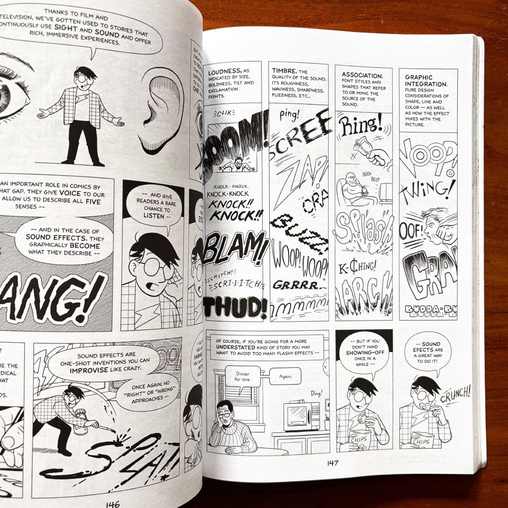 Interior spread from “Making Comics: Storytelling Secrets of Comics, Manga, and Graphic Novels” by Scott McCloud