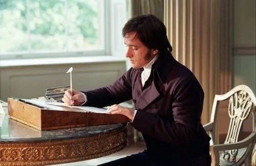 Darcy writing