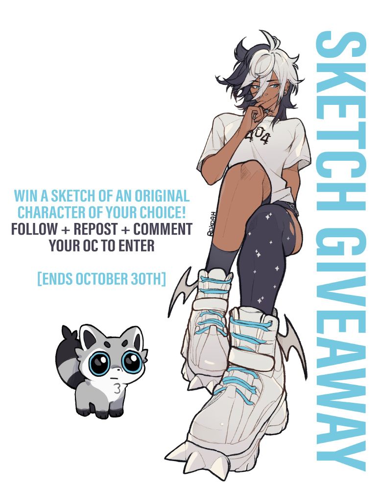 art raffle giveaway thank you for 4k! 