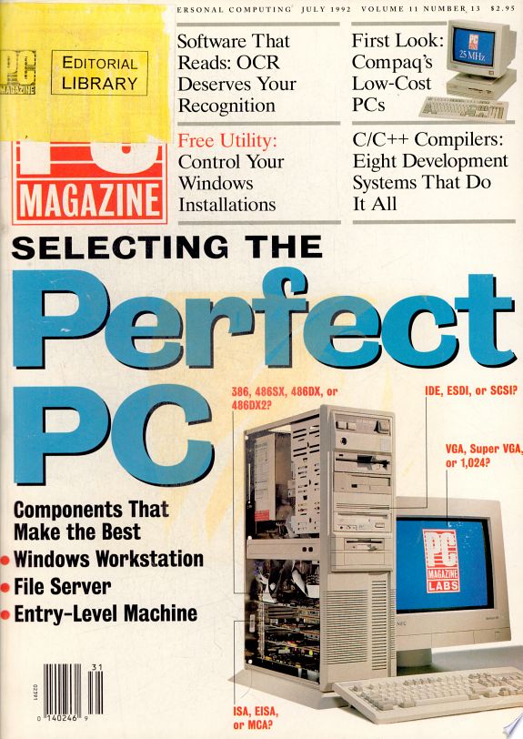 PC Magazine Image from July 1, 1992