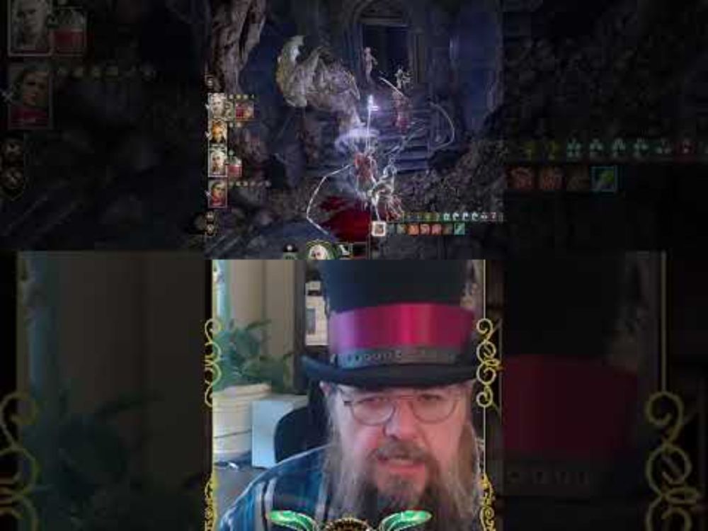 BG3 Role Play stream Fridays on Twitch!!! #haroldthehatter  #gaming  #funny  #fun  #story  #fyp