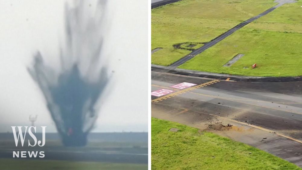 Explota una bomba de la Segunda Guerra Mundial en el aeropuerto de Miyazaki en Japón