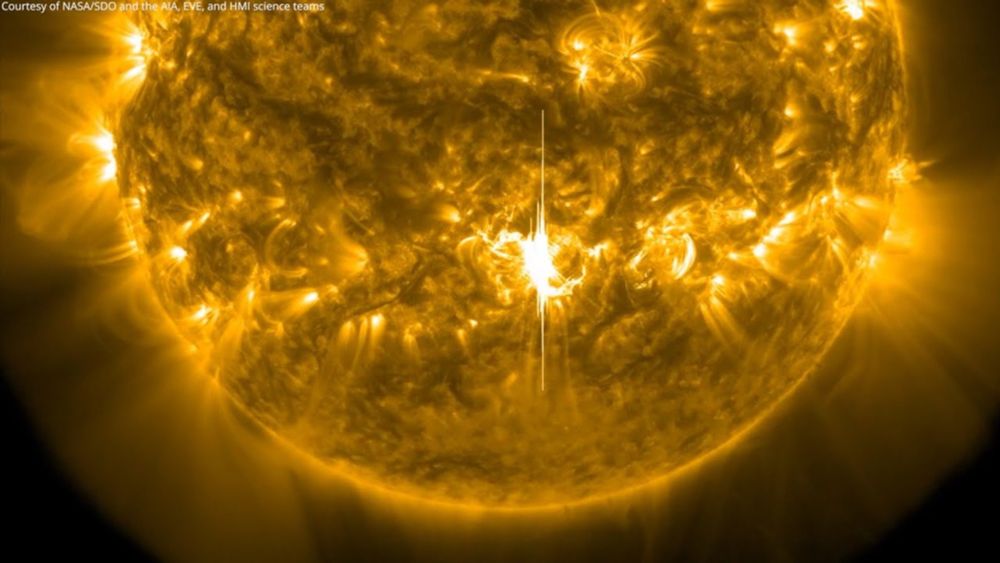 El Sol lanzó ayer una llamarada solar de clase X9,0, la mayor desde 2017, y llegará a la Tierra durante los próximos días