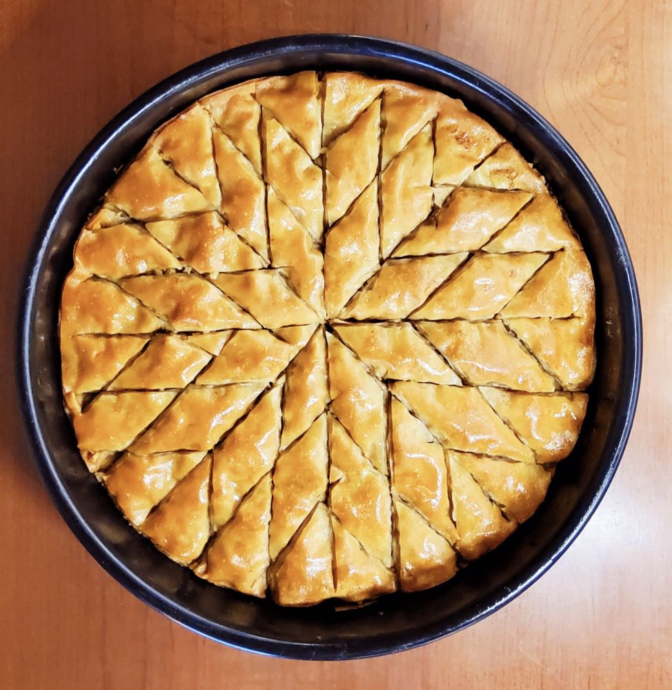 Baklava, selbst gebacken...