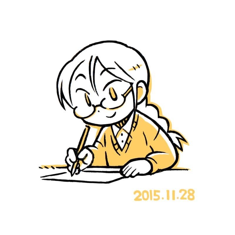 お絵描きシャルロッテさん　2015年11月28日