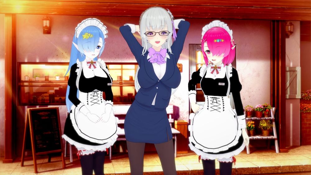 左から　シズクちゃん　エミリさん　ナギサちゃん