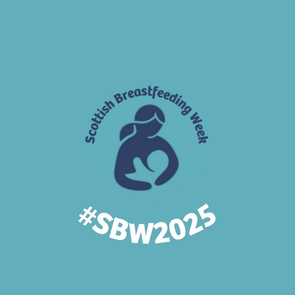 Scottish Breastfeeding Week logo #SBW2025
