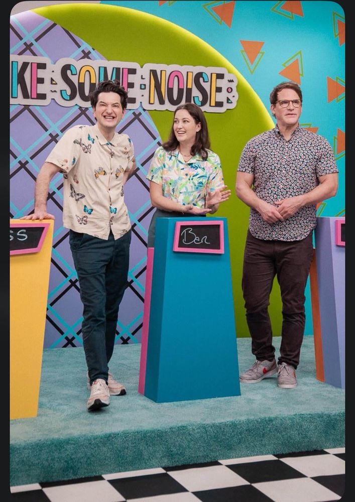 Ben Schwartz blessing us on Make Some Noise 