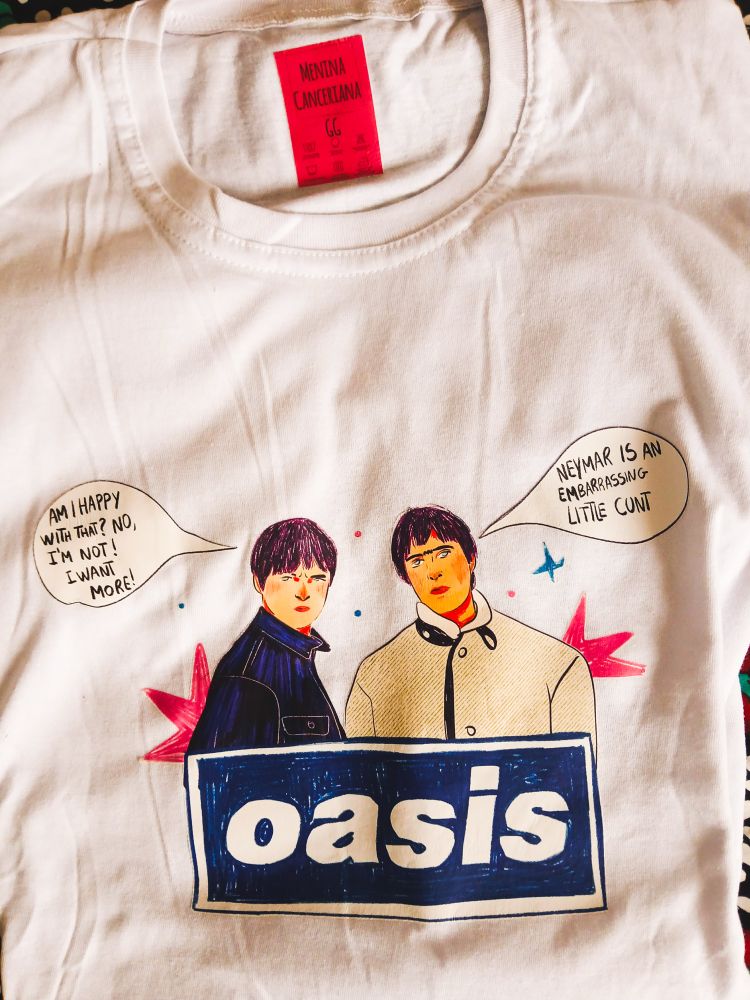 Camisa do oasis 
