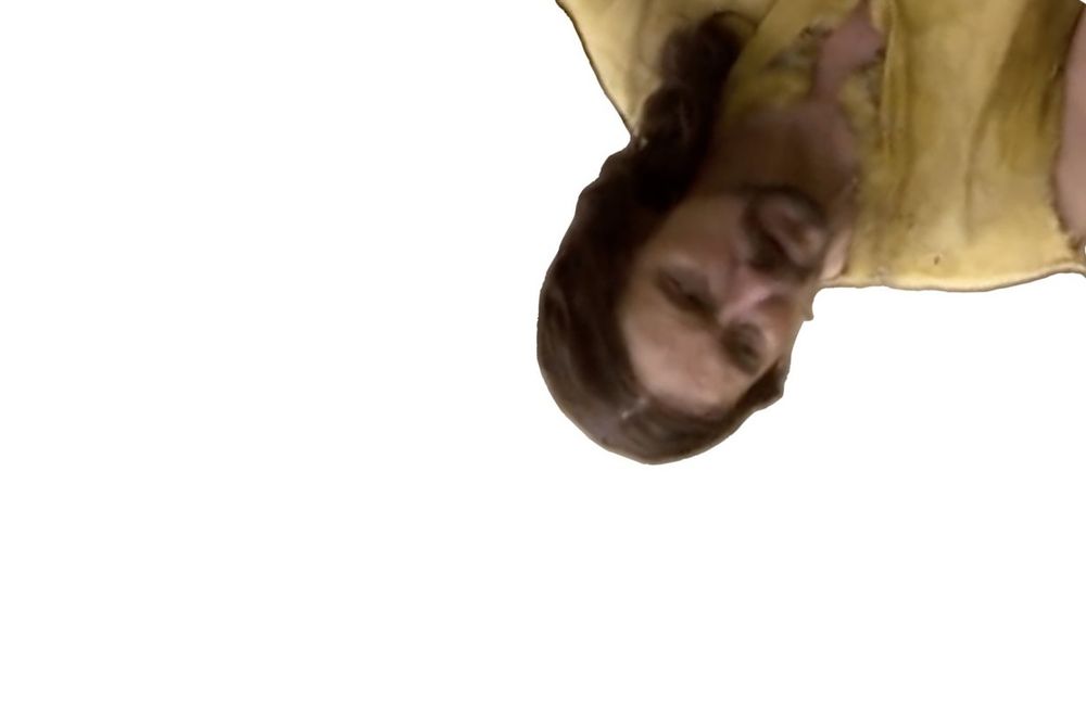 upside-down pop-pop peeking from the top right corner
