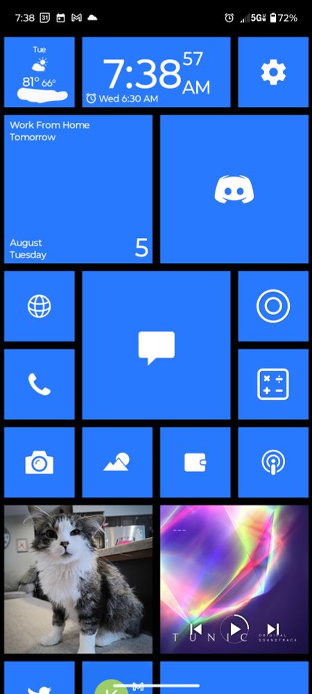 Windows Phone style UI customization 