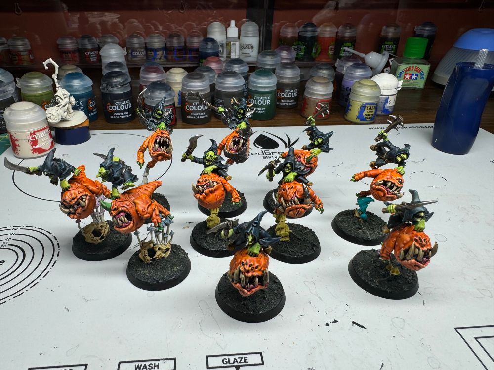 Gloomspite Gitz squig hoppers 