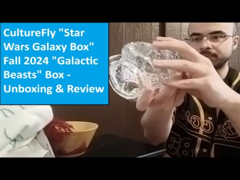 CultureFly "Star Wars Galaxy Box" Fall 2024 "Galactic Beasts" Box - Unboxing & Review
