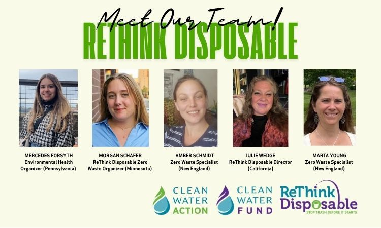 #PlasticFreeJuly doesn't end in July! 📢 Thanks to our amazing ReThink Disposable team for an incredible webinar and driving solutions to plastic pollution! Join us all year long by making a gift today 👉 support.cleanwater.org/page/156203/donate/1