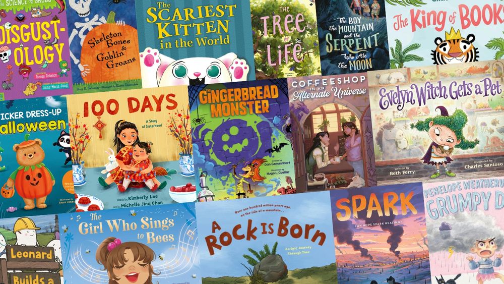 A collage of book covers