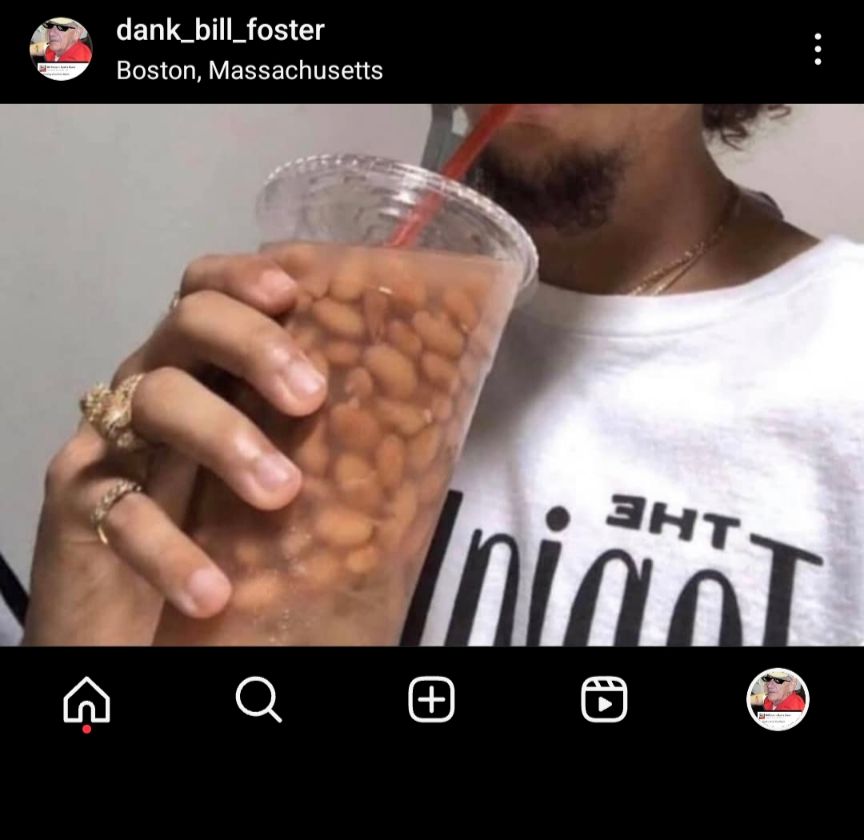 A soft drink made out of baked beans