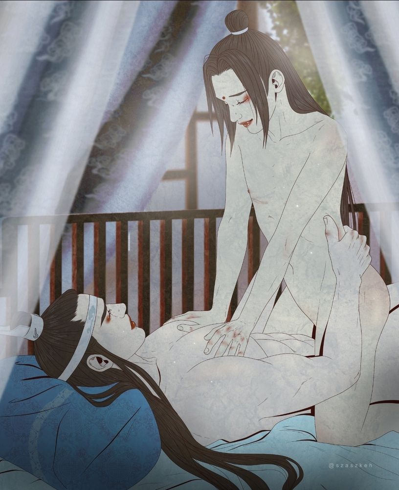 Jin guangyao riding Lan xichen