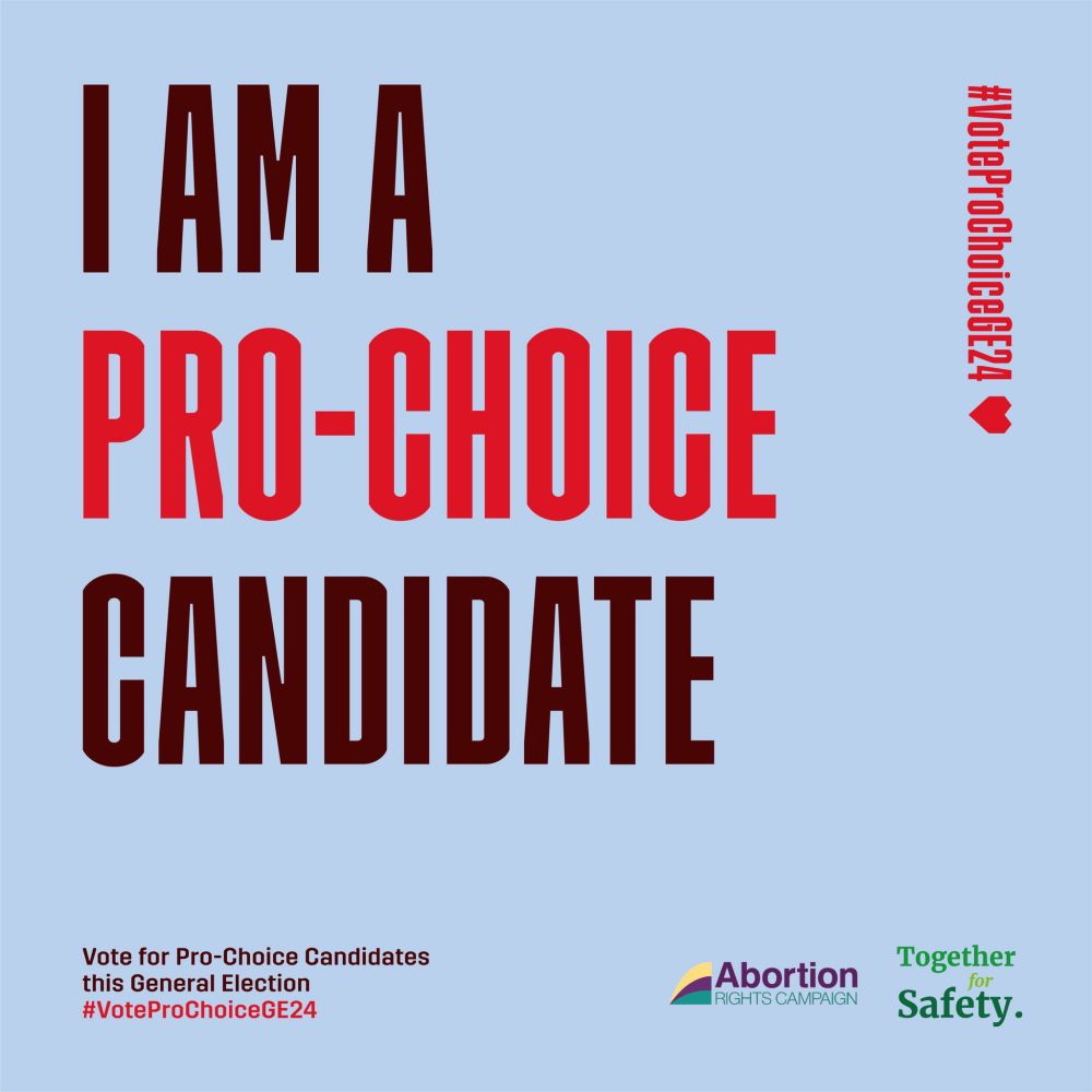 Pledge that "I am a Pro-Choice candidate"