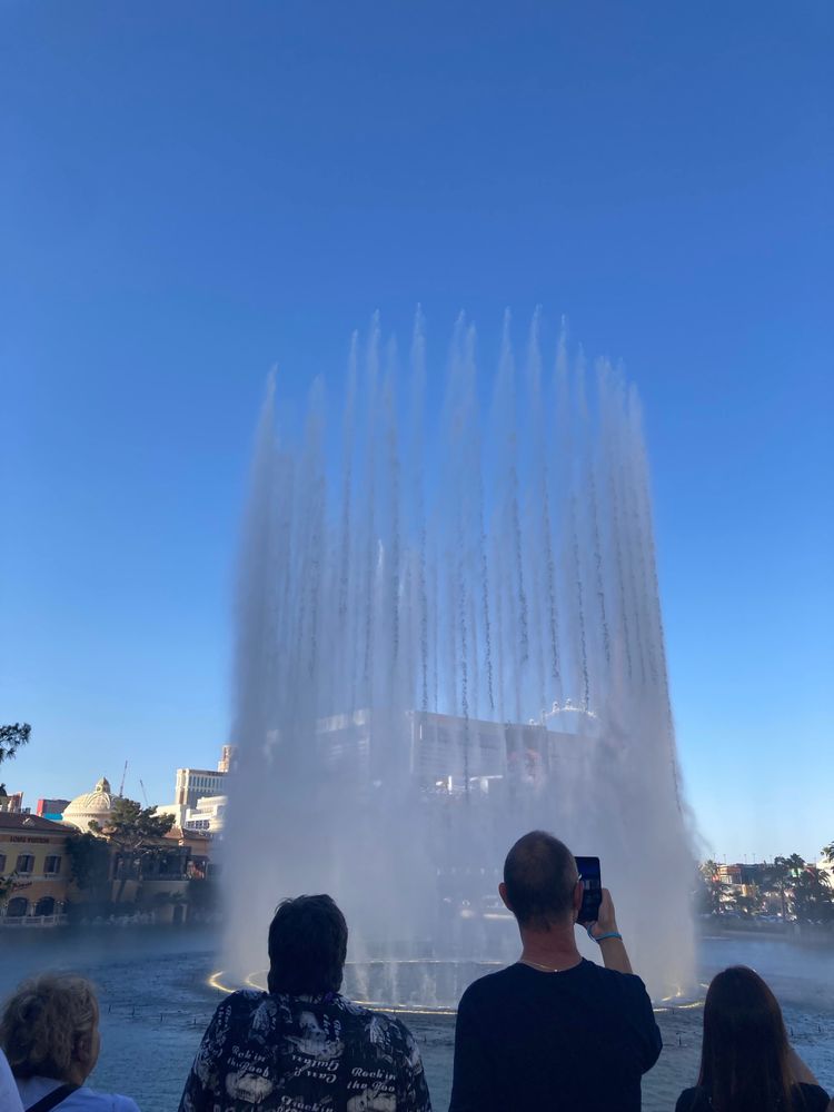 The bellagio fountain 