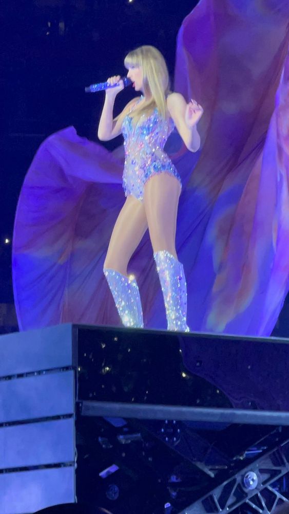 First-ever photo of the Eras Tour to hit social media taken on March 17, 2023. 