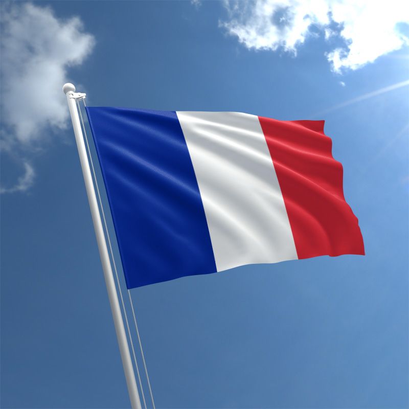 France’s flag.