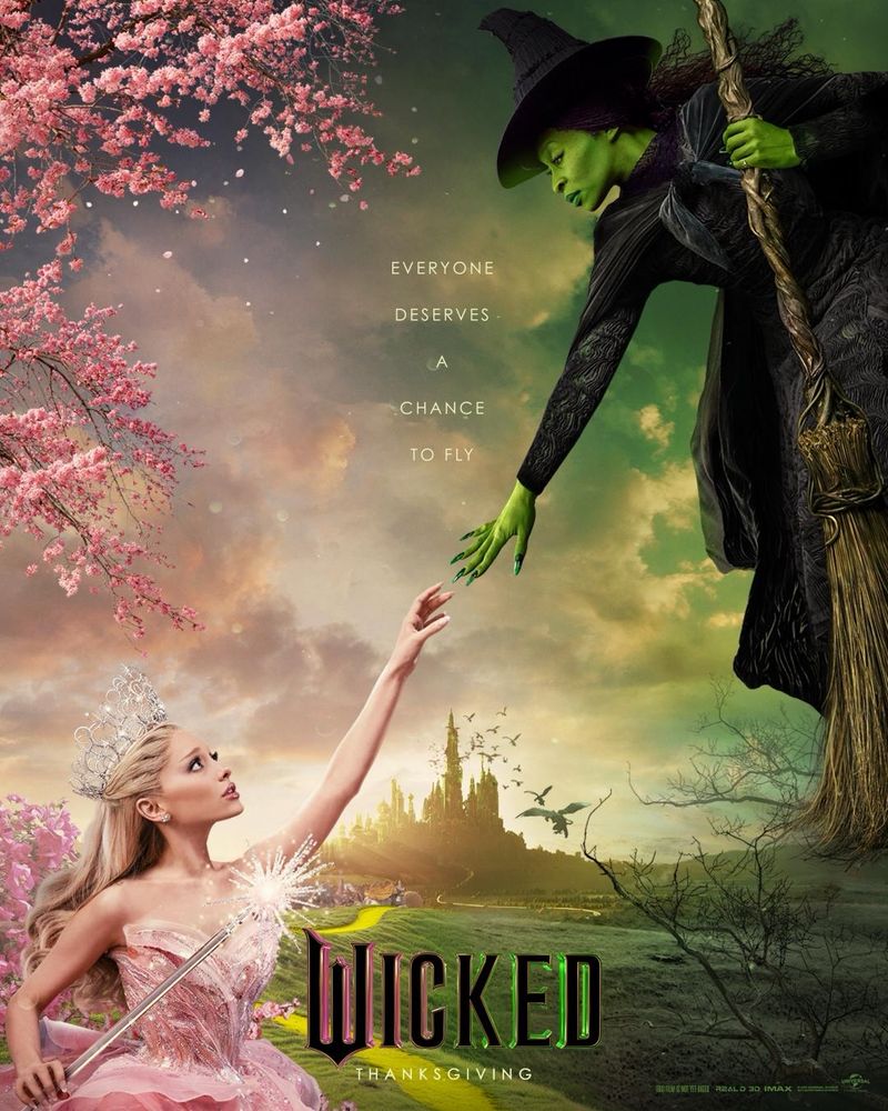Poster for ‘Wicked’ (2024).