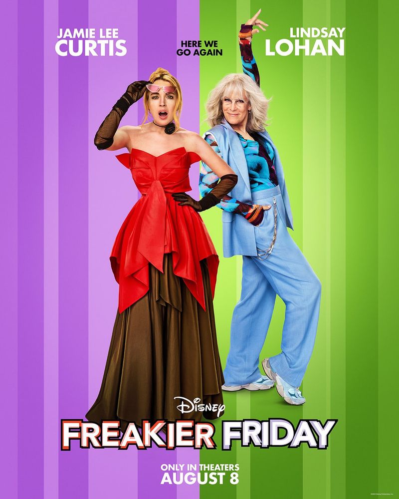 Film poster for ‘FREAKIER FRIDAY.’