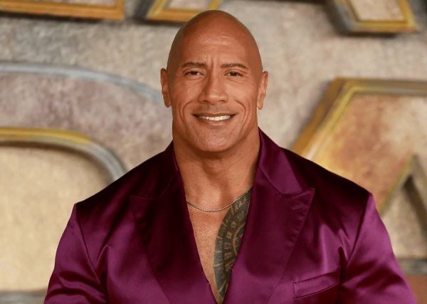 Photo of Dwayne Johnson. 