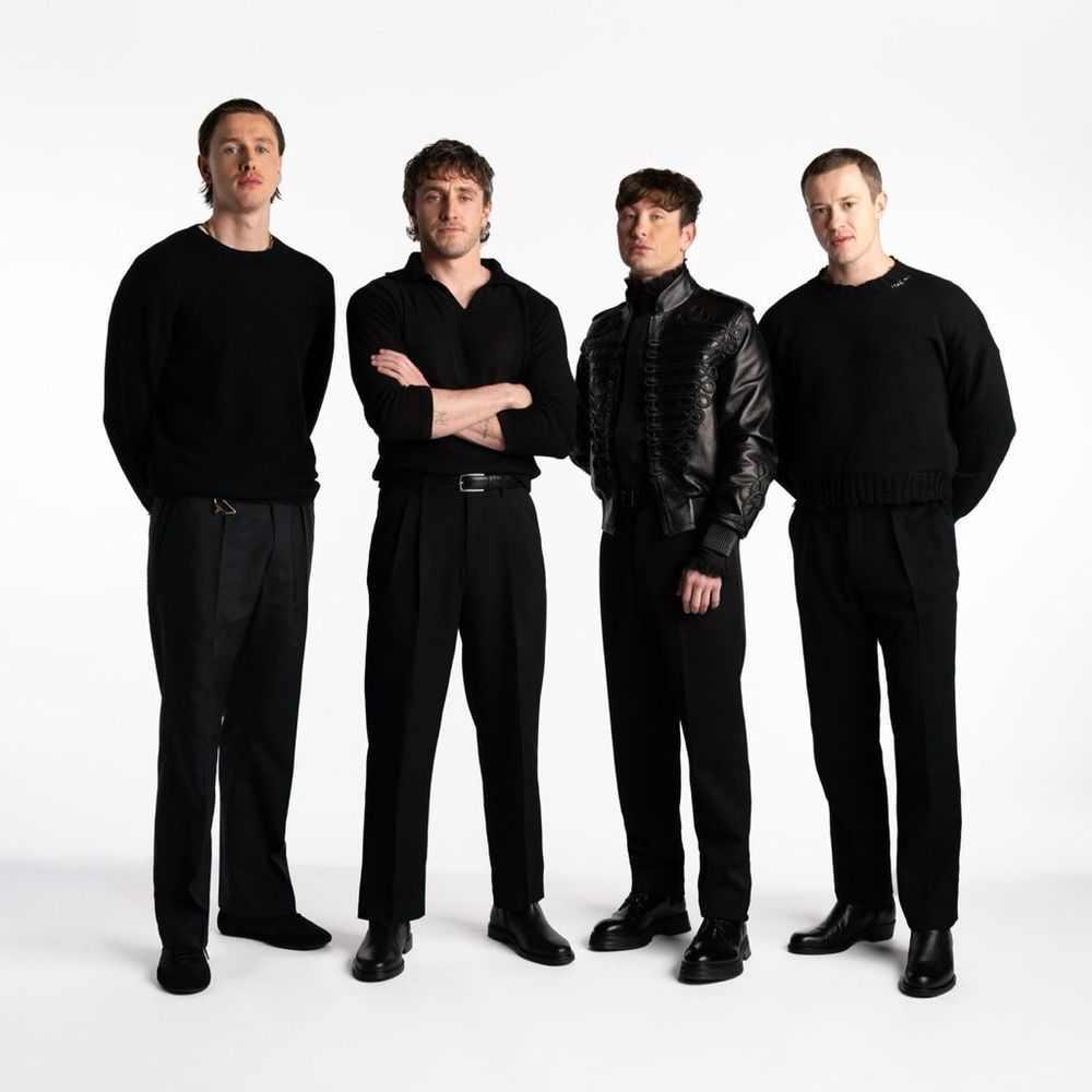 Harris Dickinson, Paul Mescal, Barry Keoghan and Joseph Quinn.