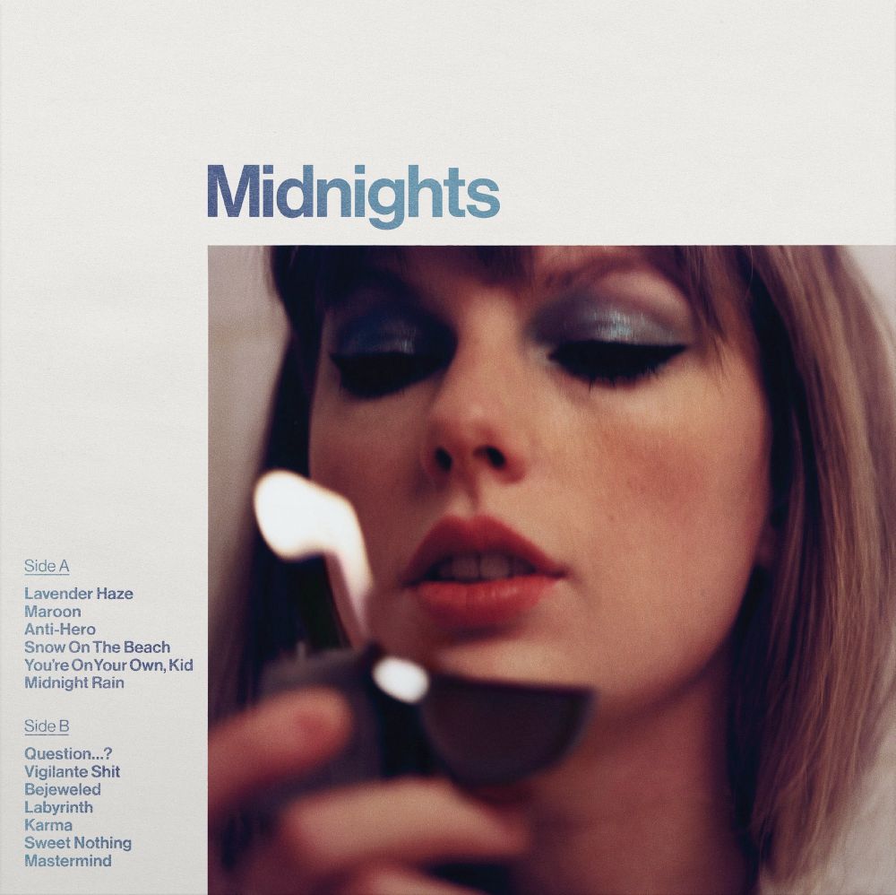 Album cover for ‘Midnights.’