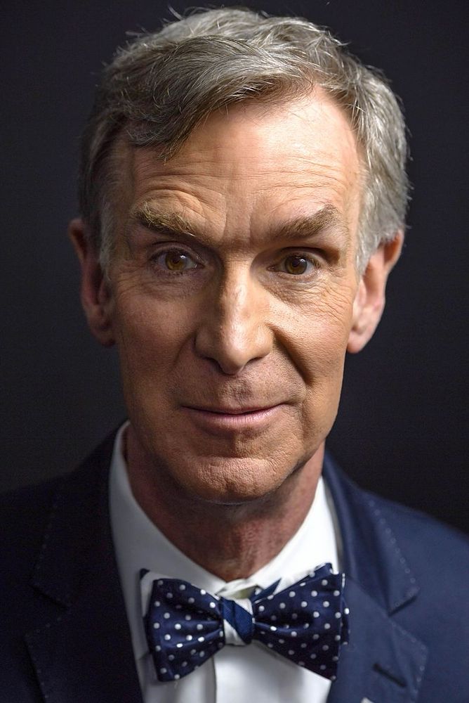 Photo of Bill Nye. 