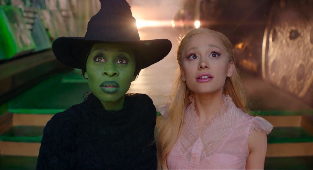 Cynthia Erivo and Ariana Grande in ‘Wicked.’